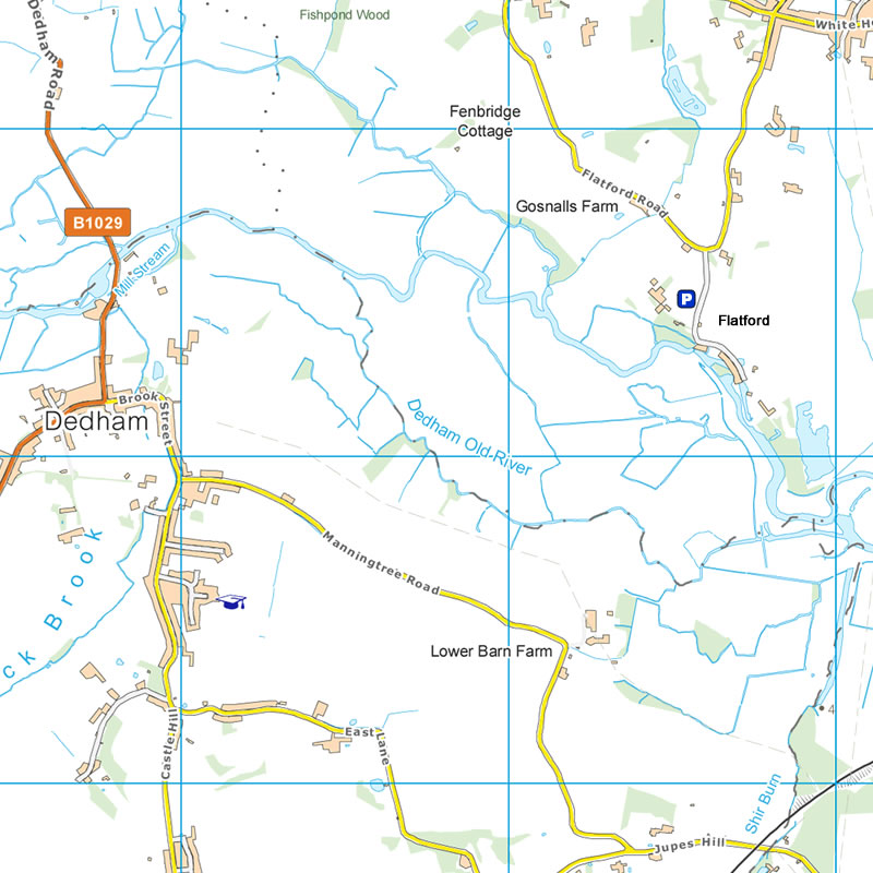 Dedham Vale Map