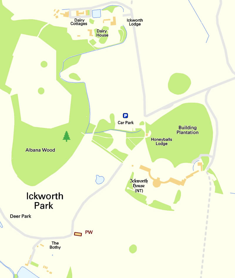 Ickworth Map