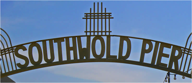 Southwold Pier Sign